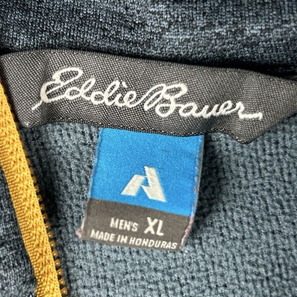 Eddie Bauer First Ascent Sweater Men XL Cloud Layer 1/4 Zip Pullover Hike Fleece - Picture 5 of 8